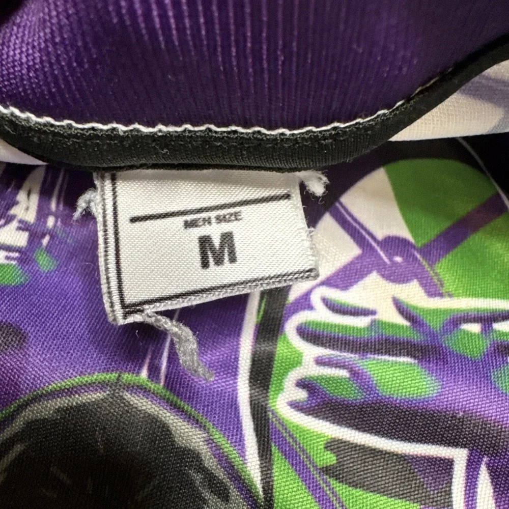 Rage Gorilla Kreeger 14 Colorado Mountain Jersey‎ Mens Medium Purple White Green